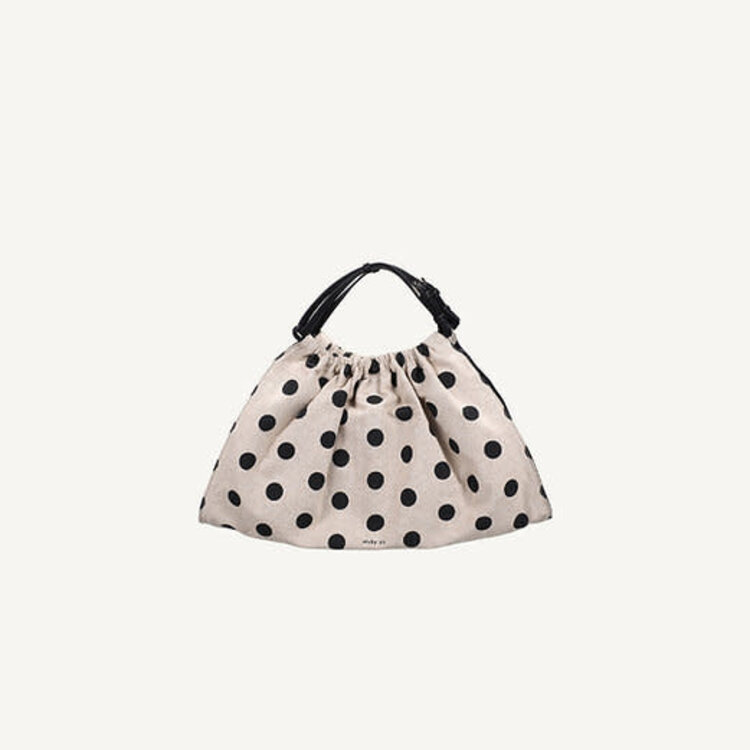 Sticky Sis Club Sac à main - Club Chic - Blanc à pois
