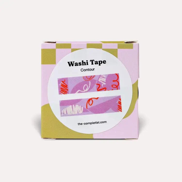 The Completist Ruban washi - Contour