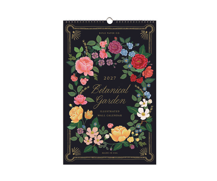 Rifle & co Calendrier 2027 - Jardin de fleurs