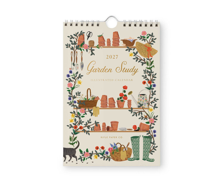 Rifle & co Calendrier 2027 - Garden Study