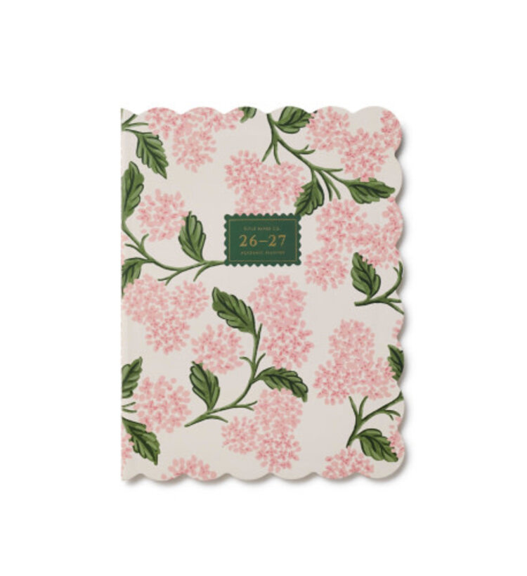 Rifle & co Agenda 2026-2027 - Scolaire - Hydrangée rose