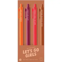 Talking out of turn Ensemble de stylos Jotter - Let's Go Girls