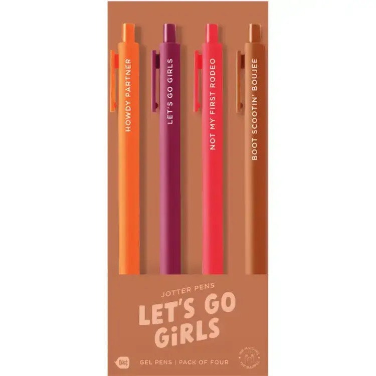 Talking out of turn Ensemble de stylos Jotter - Let's Go Girls