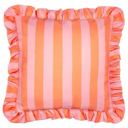 Riva Home Coussin d'extérieur - Palm Royale - Rose & Orange