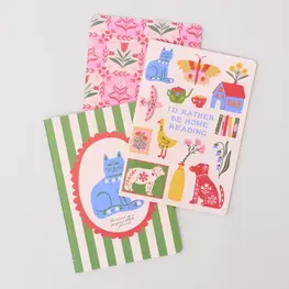 Ban.do Ensemble de carnets - I'd rather be home reading