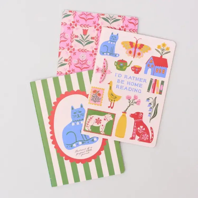 Ban.do Ensemble de carnets - I'd rather be home reading