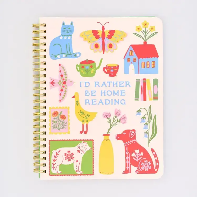 Ban.do Mini-carnet - I'd rather be home reading