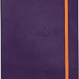 Rhodia Rhodiarama cahier souple ligné - A5 - Aubergine