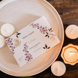 Mimi & August Coffret de lampions parfumés - Lilas