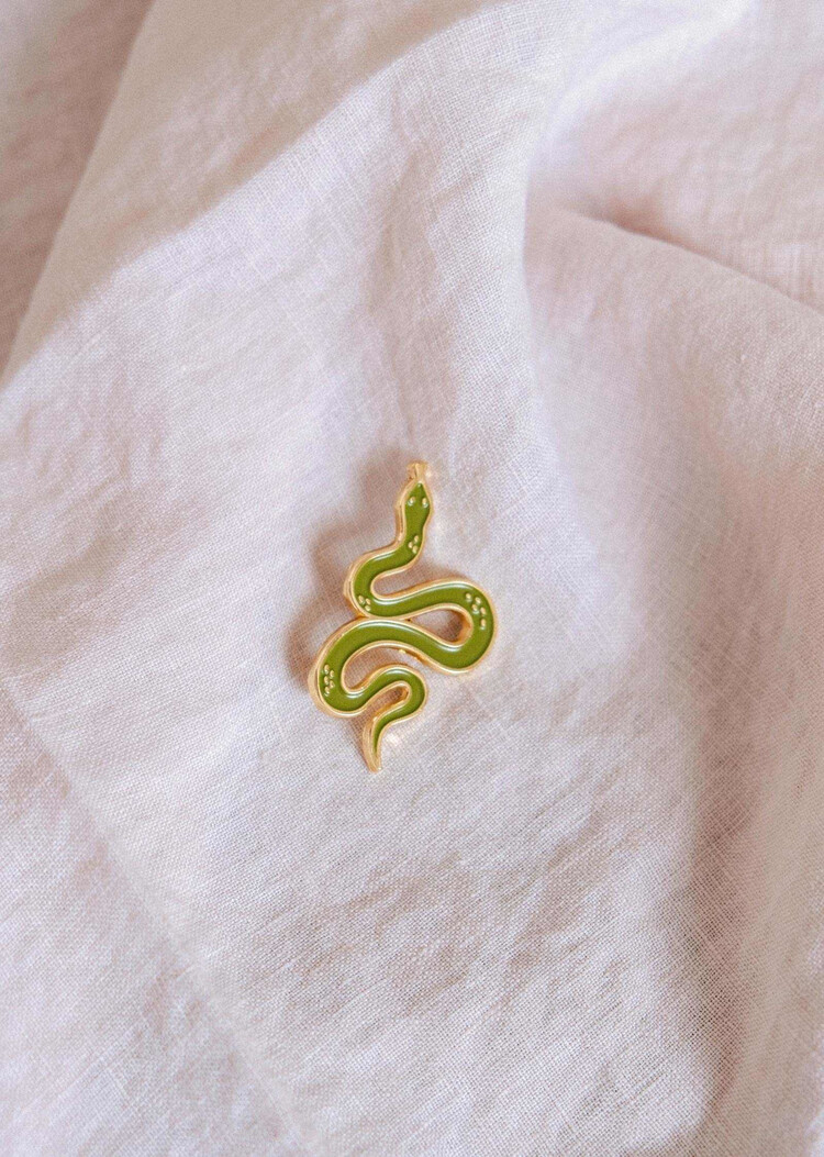 Mimi & August Épinglette - Serpent