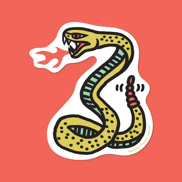 Paperole Autocollant - SERPENT