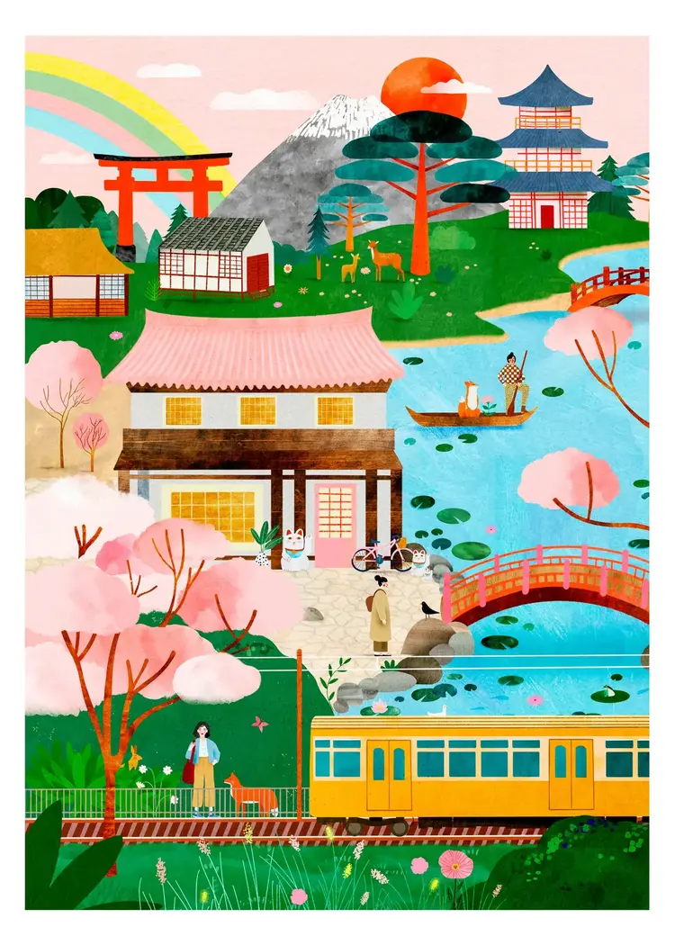 Holiyay Casse-tête - Rêverie japonnaise