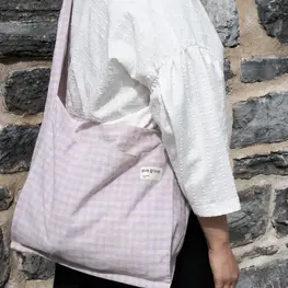Eve Gravel Le paper bag - Naturel/Lilas