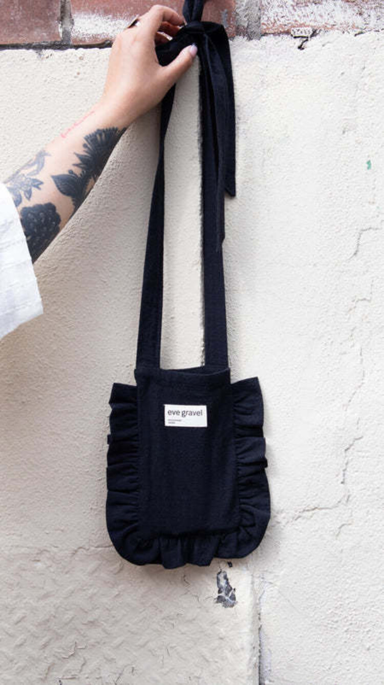 Eve Gravel Mini sac téléphone - Noir