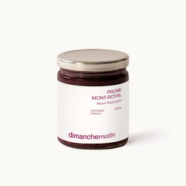 Dimanche Matin Tartinade - Prune Mont-Royal