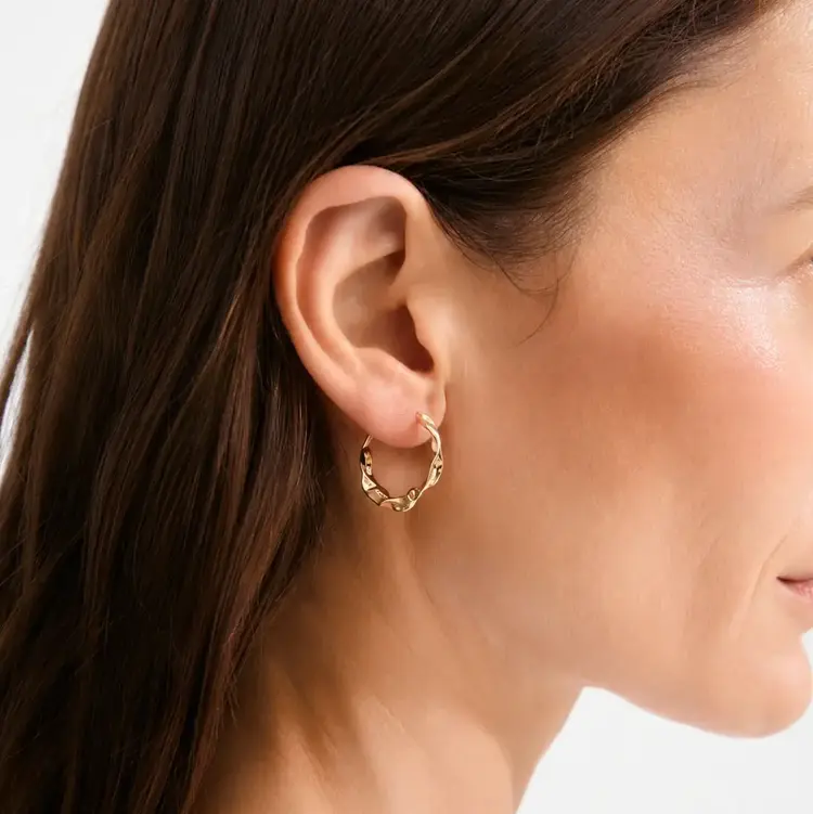 Pilgrim Boucle d'oreilles - Here - Or