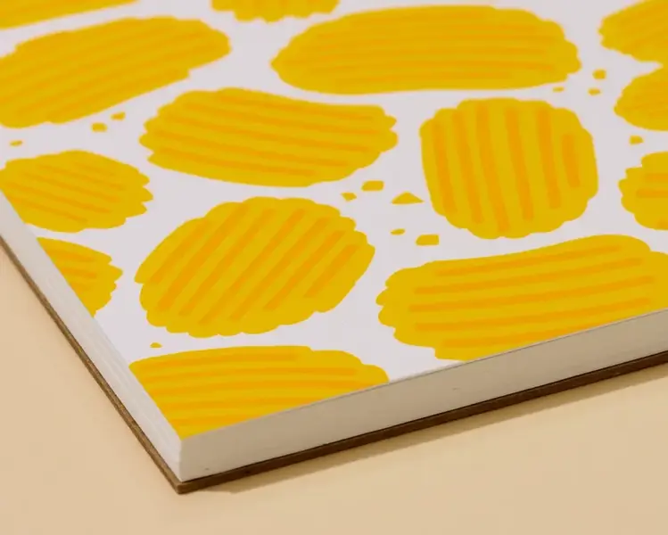 And Here We Are Cahier à spirale non ligné - Chips