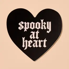 And Here We Are Autocollant en vinyle - Spooky at heart