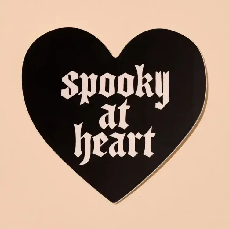 And Here We Are Autocollant en vinyle - Spooky at heart
