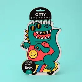 OMY Livres d'autocollant - Dino