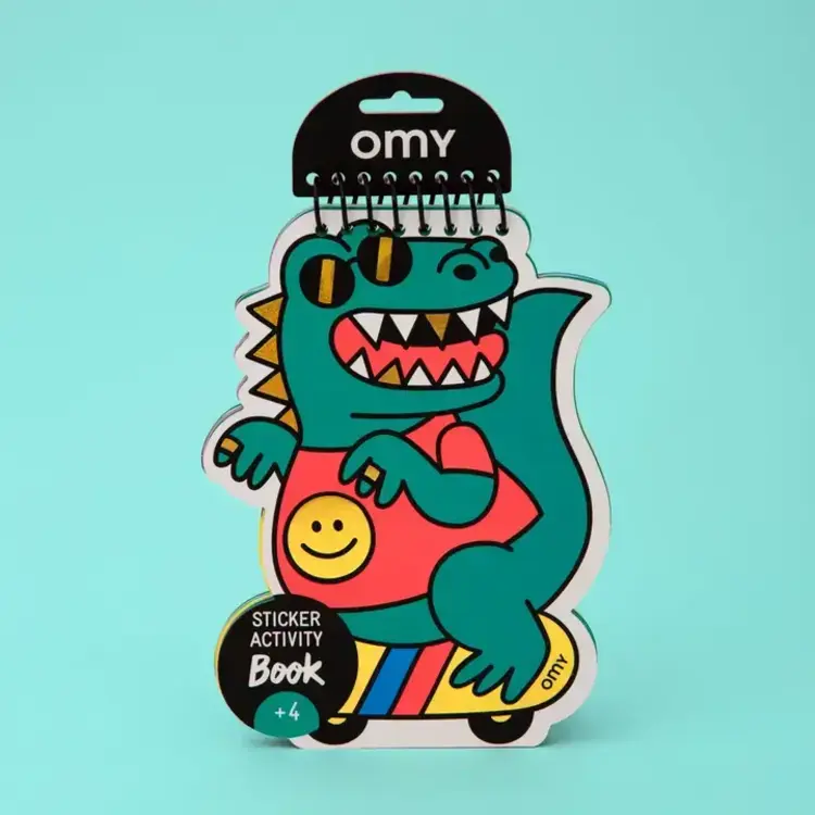 OMY Livres d'autocollant - Dino