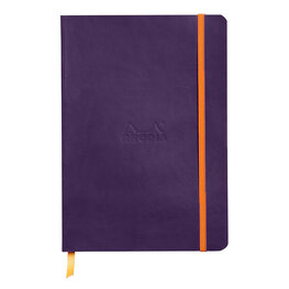 Rhodia Rhodiarama cahier souple ligné - A5 - Aubergine