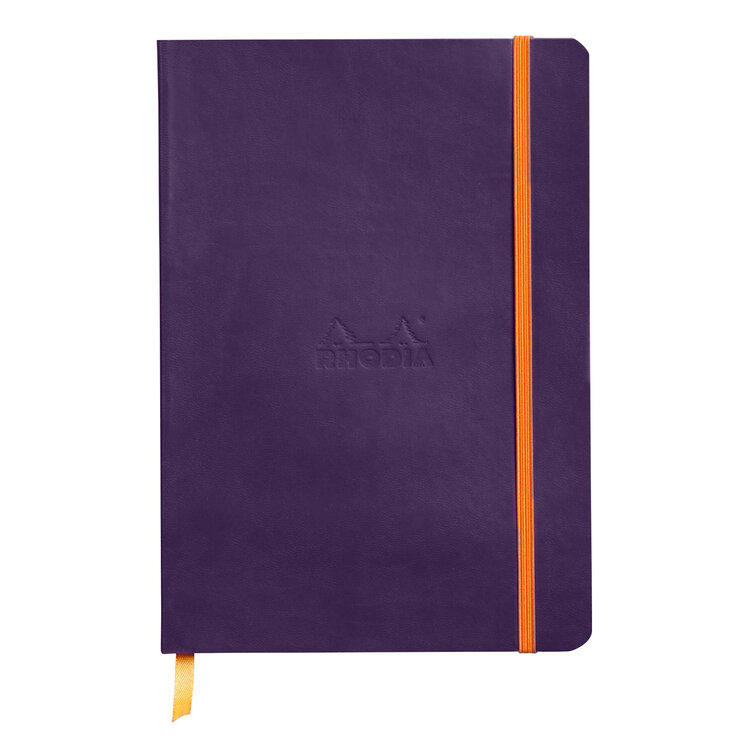 Rhodia Rhodiarama cahier souple ligné - A5 - Aubergine