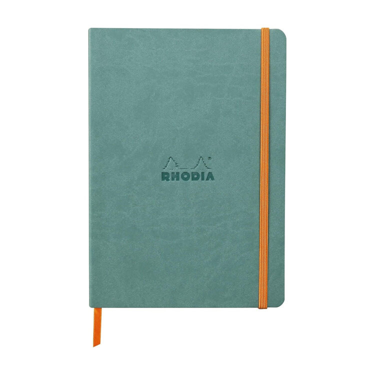 Rhodia Rhodiarama cahier souple ligné - A5 - Eau