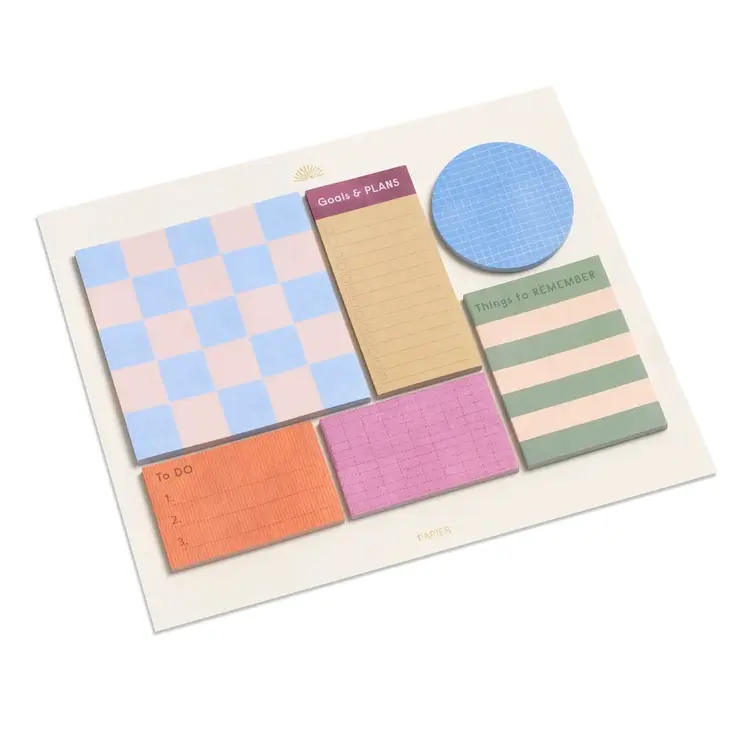 Papier Ensemble de blocs-notes autocollants