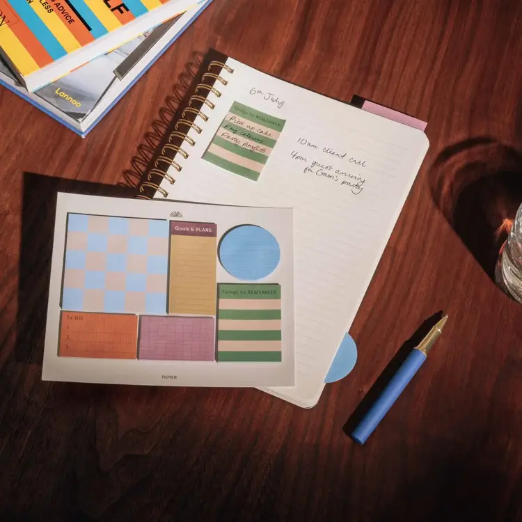 Papier Ensemble de blocs-notes autocollants