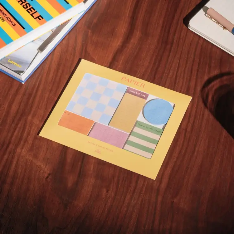 Papier Ensemble de blocs-notes autocollants
