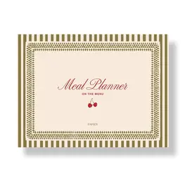 Papier Planificateur de repas - Cerise