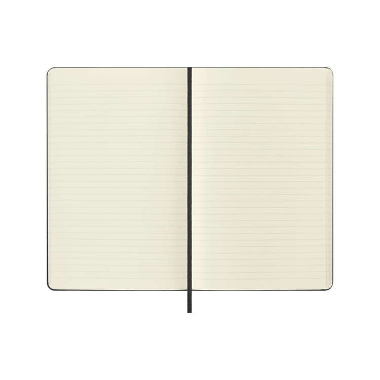 Moleskine Cahier classique souple  - Noir - Ligné - Large