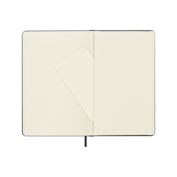 Moleskine Cahier classique souple  - Noir - Ligné - Large