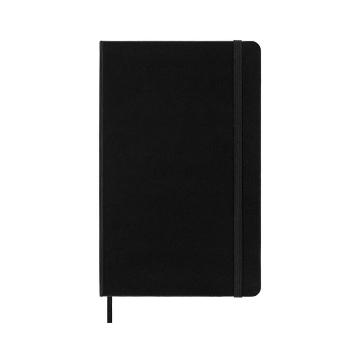 Moleskine Cahier classique souple  - Noir - Ligné - Large