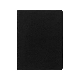 Moleskine Cahier Journal (X3) - Noir - Page blanche - X-Large