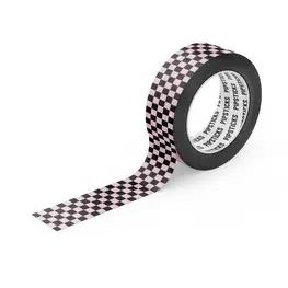 Pipsticks Ruban Washi - Pink up the check