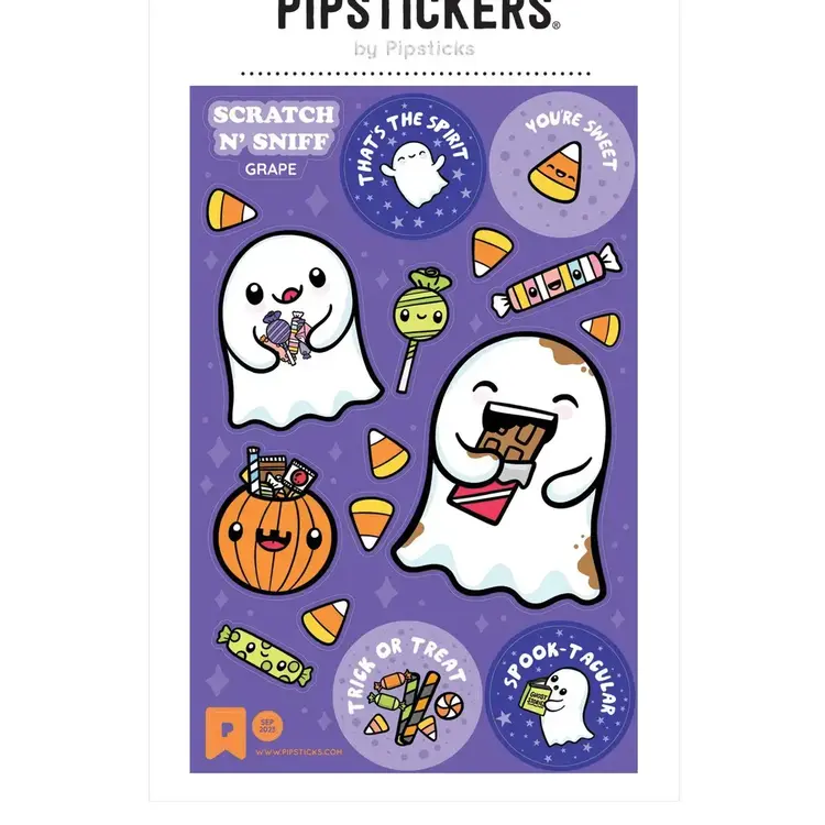 Pipsticks Autocollant à gratter et sentir - C'est l'esprit