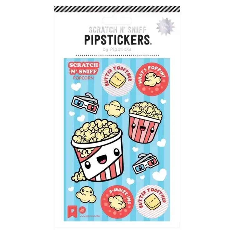 Pipsticks Autocollants - Beurre-moi
