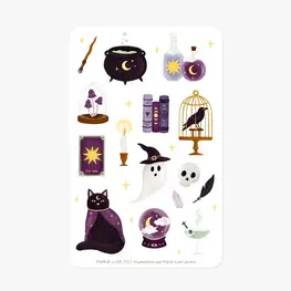 Marie-Lise Feuille d'autocollants - Spooky