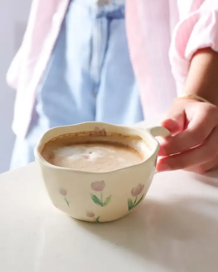 Moi d'abord Tasse - tulipe