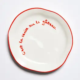Maegen Assiette - C'est la cerise sur le gâteau