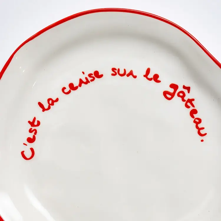 Maegen Assiette - C'est la cerise sur le gâteau