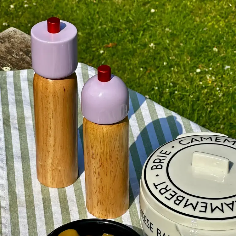 Maegen Moulin à sel et poivre -  Lilas & Rouge - Moyen