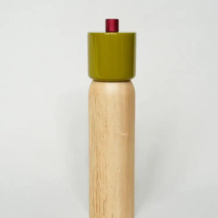 Maegen Moulin à sel et poivre - Olive & Rouge - Grand