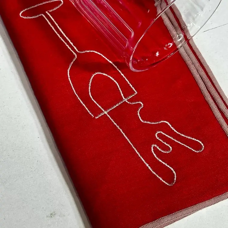Maegen Serviettes de table - Vin