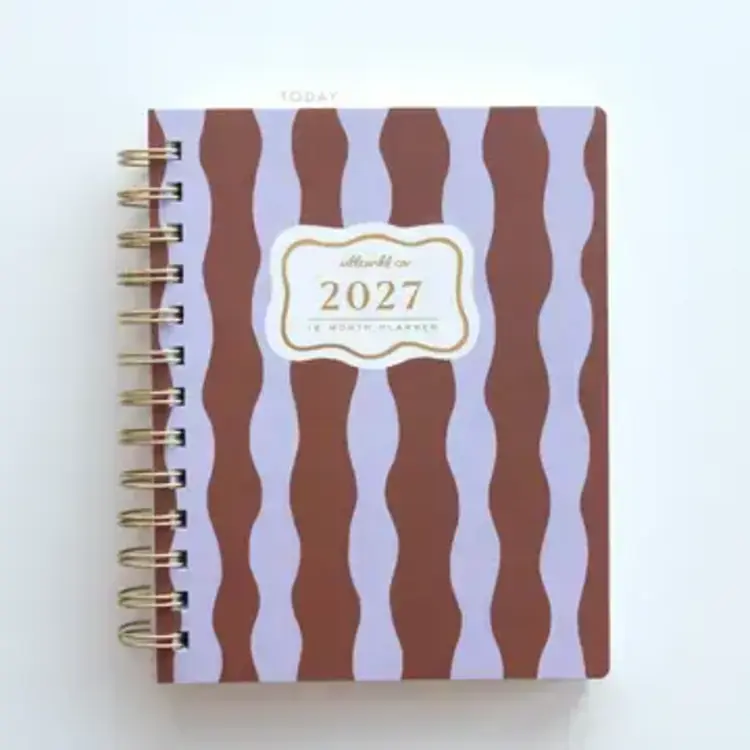 Idlewild Co. Agenda 2027 de poche - Vague pervenche