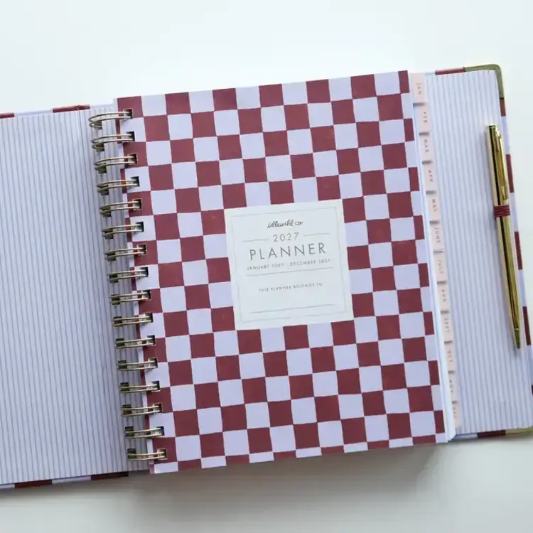 Idlewild Co. Planificateur 2027 - Carreaux pervenche