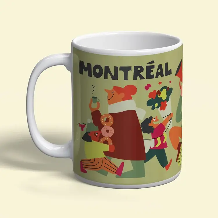 Paperole Tasse - MONTRÉAL QUATRE SAISONS