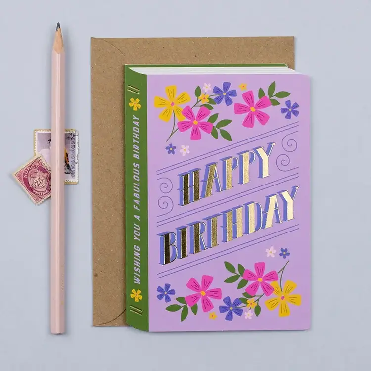 Mifkins Carte de souhaits - Livre - Happy Birthday